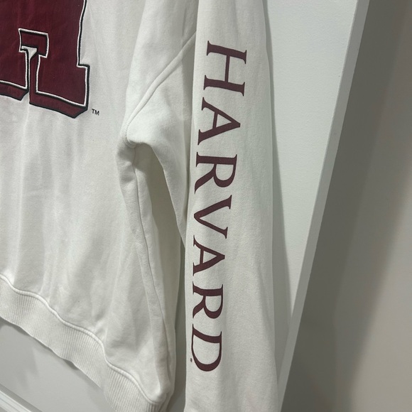 H&M Harvard White and Burgundy Crewneck Sweater - Picture 5 of 8